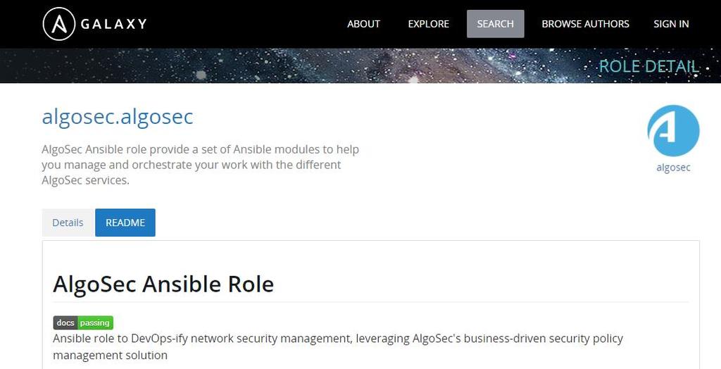 4.3.2 Network Security and Architects, Security Operations AlgoSec BusinessFlow automatically adds the business application context to every underlying network infrastructure device, object or rule -