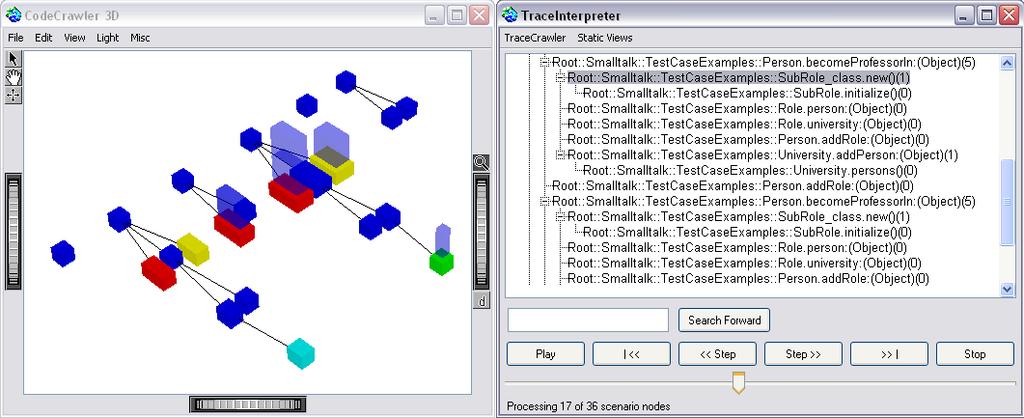 Behavior in 3D achieve this, we instrument a system, exercise a set of features and abstract and represent the execution data of each individual feature as a tree of method calls or feature trace.