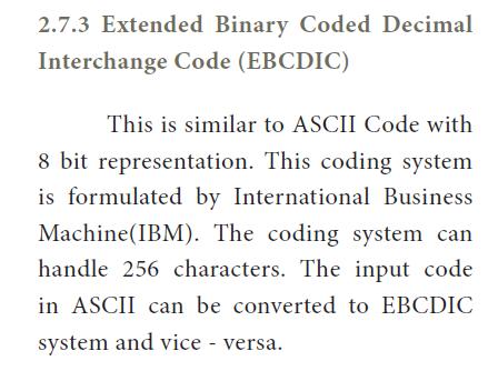 26. Explain the following terms in details. 1. ASCII 2. BCD 3.