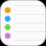 Reminders 18 Reminders at a glance Reminders lets you keep track of all the things you need to do. Mark the reminder as completed. Scheduled items Add a reminder. Add a list. Add a reminder. Tap a list, then tap a blank line.
