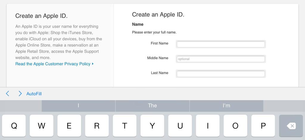 it in for you using AutoFill. Tap AutoFill instead of typing your contact info. Tired of always having to log in? When you re asked if you want to save the password for the site, tap Yes.