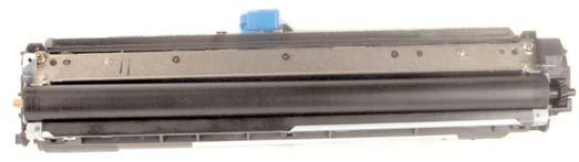 Figure 18 4. Install the contact side hopper tension clip on the developer roller axle then rotate and lock in to place.