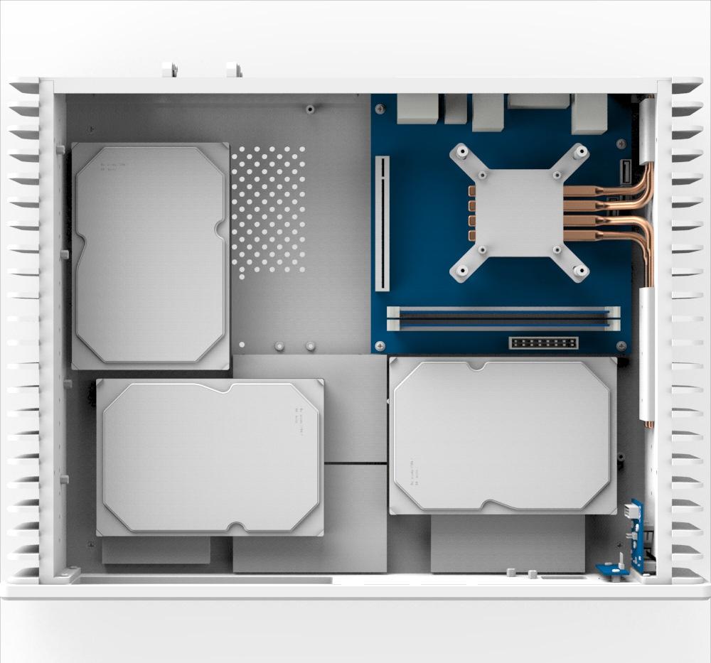 Mini ITX motherboard.