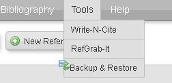 9. IMPORTING REFERENCES TO REFWORKS FROM THE INTERNET RefWorks can import references directly from websites using the Save to