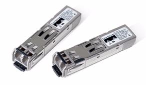 There are two types of Triple-Rate Multiprotocol SFPs: the Triple-Rate Multiprotocol Short Wave SFP (part number DS-SFP-FCGE-SW) and the Triple-Rate Multiprotocol Long Wave SFP (part number