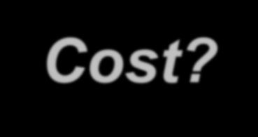 What About Cost?