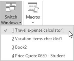 To use templates from Microsoft s website, use the search feature. 5 Click File once more and then click New. 6 Type: budgets in the search text box, and press.