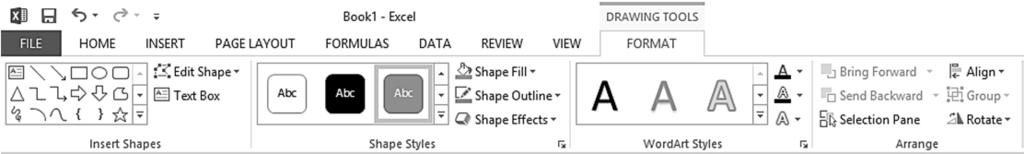 Lesson 1 Viewing and Printing Workbooks Size objects. Edit text within the formula bar or a cell. Indicates the use of the AutoFill feature to copy the contents of cells.