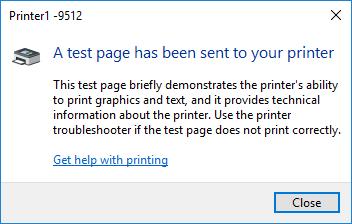 Page 10 Next left click the Apply button in the printer properties window. This will save your new printer port on this Windows printer.