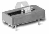 For loads under 40 ma use solid-state switch below SPDT A at 5V AC resistive load 853B-650 (May be wired in series or parallel with other switches) Solid- State Switch 5V AC sensors AC or DC loads