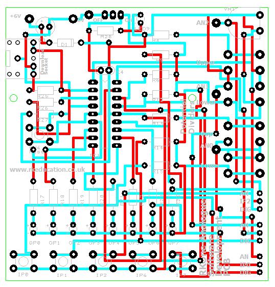 RKOneAnalogue Component List and Instructions PCB layout