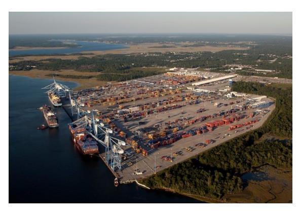 Complementary Solution for Port of Charleston and Port of Savannah Growing Capacities Jasper Ocean Terminal In 2008, an Intergovernmental Agreement between South Carolina and Georgia formed the