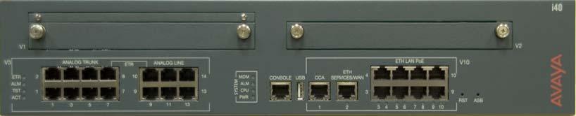 Platforms i40 - A14 Figure 4: Communication Manager Branch i40 - A14 i40 - BRI