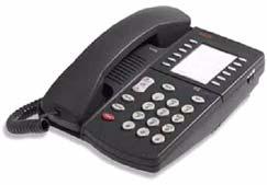 Communication Manager Branch supports the following Avaya analog telephones: Figure 22: Avaya 6211 analog telephone Figure 23: Avaya 6219