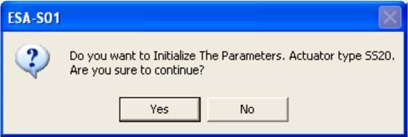 5.11.2. Initializing Parameters In cases where the controller s parameters are corrupted, the parameters need to be initialized.