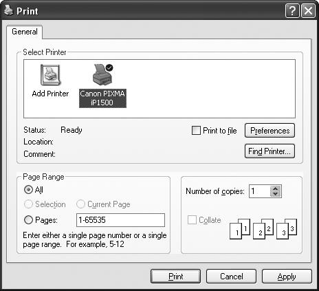 You can control quality in the Set Print Quality dialog box. For details about other printer driver functions, refer to Printer Driver Functions in the User s Guide or Help.