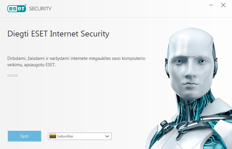 2. Diegimas Yra keletas ESET Internet Security diegimo kompiuteryje būdų. Diegimo būdas priklauso nuo šalies ir platinimo priemonių: Tiesioginio diegimo programą galima atsisiųsti iš ESET svetainės.