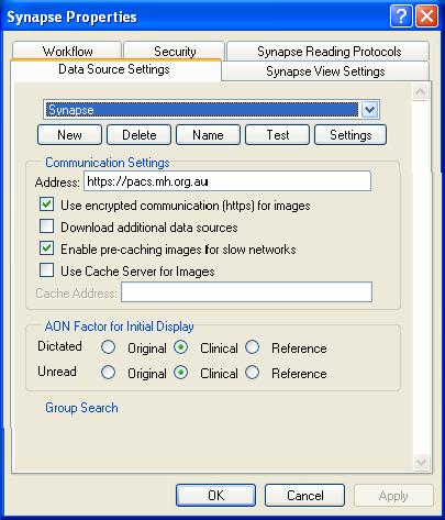 Edit Synapse Properties: Right click on Synapse on the Windows XP Mode desktop and go to Properties In the Synapse Properties dialog, make sure