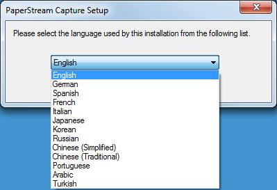 Chapter 4 Installation 3 Select a language to use from the drop-down list. A window that shows the license agreement appears. If Microsoft.NET Framework 4.