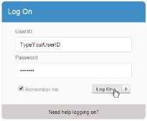 Logging On and Off Information You Need to Log On To log on to Sales Station, you will need: Your user ID Your password The name of the station that you re using Logging On 1.