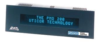 PMD 200 MASTER MESSAGE DISPLAY FEATURES: 2-line display with 20 vacuum fluorescent characters 0.433" (11.0 mm) high Can be viewed from 20 ft. (6.