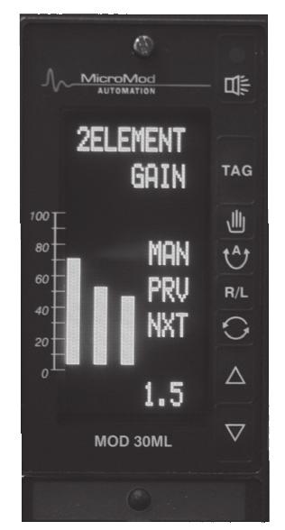 Tuning Displays Password-protected entry of tuning parameters, XY table values, recipe data and other information FLEXIBLE COMMUNICATIONS The Instrument Communication Network (ICN) provides