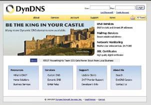 NETWORK GUIDE DynDNS SETUP The following instructions are for DYNDNS.org setup 1.
