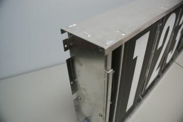 Mounting o Use the lateral mounting bracket to secure the Led Display units in the sign cabinet. o For mechanical details, refer to ROS2-Dxxx - Enclosure Specification document.