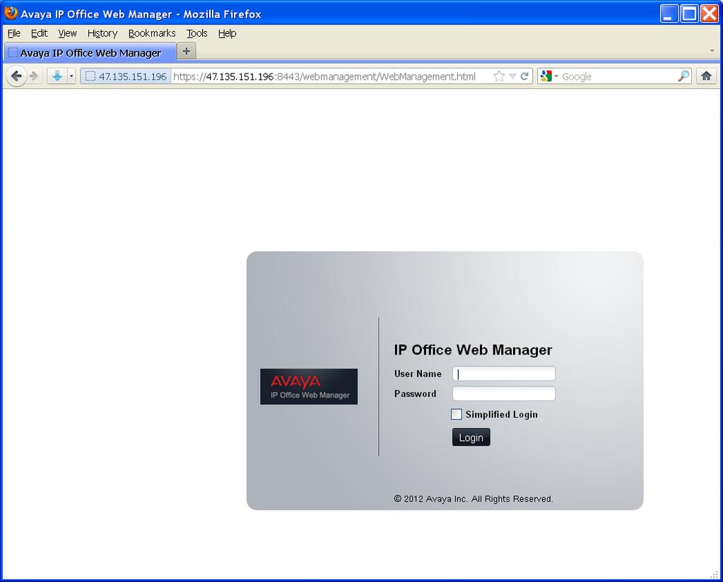 To Begin, click the hyperlink to Web Manager from the main web page 2.