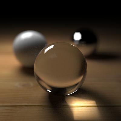 specular lighting contributions Photon mapping converges faster Less sampling