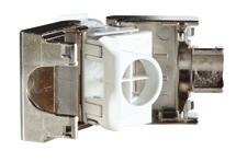 COPPER JACKS CAT 6A SHIELDED KEYSTONE Rugged cast-encased Keystone jack design is durable and easy to use.