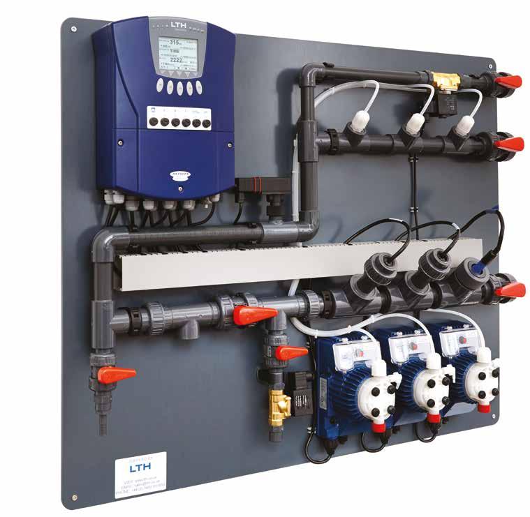The MTD75 controller The MTD75 is a microprocessor controlled cooling tower controller, designed to provide timed or measured control of dosing pumps or solenoid valves for inhibitor, biocide, bleed