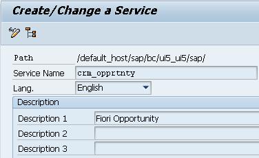 Double click the ICF node for your app under UI5_UI5 4.