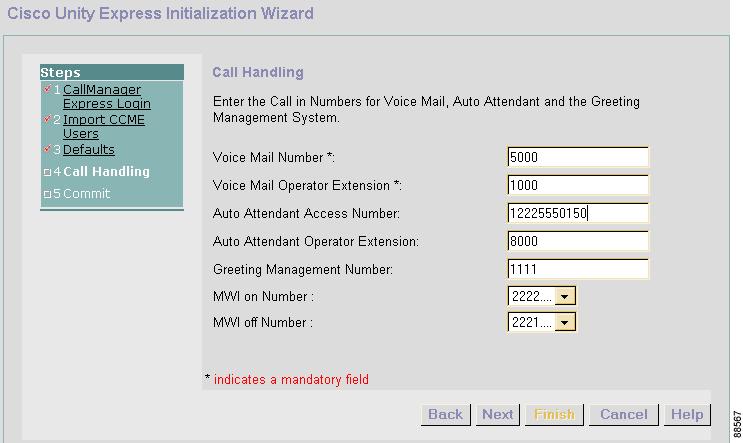 Configuring the System for the First Time Starting the Initialization Wizard Step 23 Step 24 In the Message Expiry Time field, enter the number of days that old messages are stored.