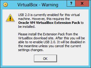 2.2 Installation of extension pack for VitualBox: If we want to enable USB2.0 controller for virtual machines, we need to install an Extension Pack for VirtualBox first.