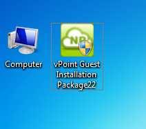 3.4 Install vpointguest to Virtual Machines Now, let s install vpointguest to the virtual machine. The file is called vpointguestinstallationpackage.