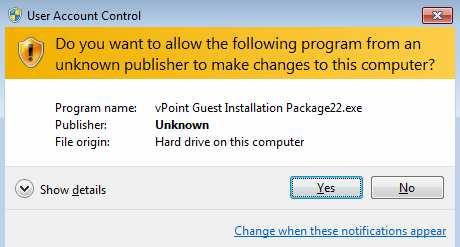 Please always install the latest version) to run the installation.