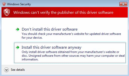 Install this driver
