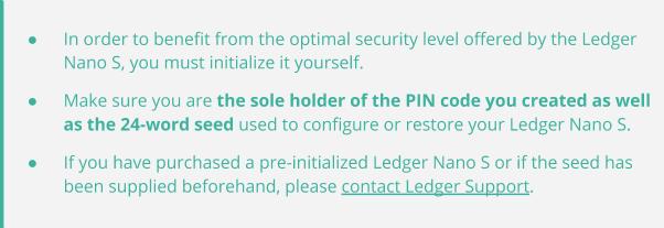 An 8-digit PIN code provides an optimum level of security.