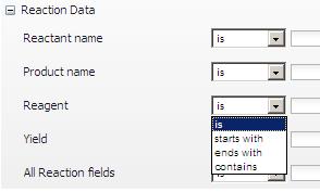 Numeric Field For a numeric field select the operator followed by entering the number or range in the text box.