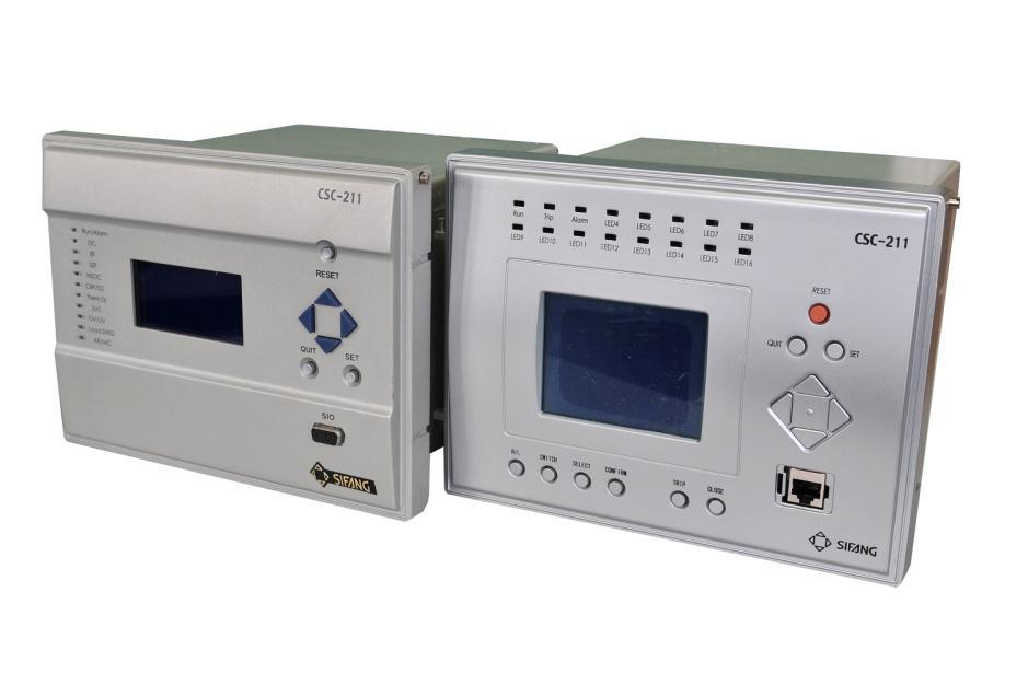 Overview CSC-211 series are selective, reliable and high performance multifunction protection IED (Intelligent Electronic Device), which are able to be applied for protection, control and measurement