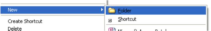 Windows File Operation File/ Folders Create Rename Delate Copy Move Get Path Search Set permission Create a Folder Method 01 MyComputer File New Folder Method 02 Right Click Shortcut menu New Folder
