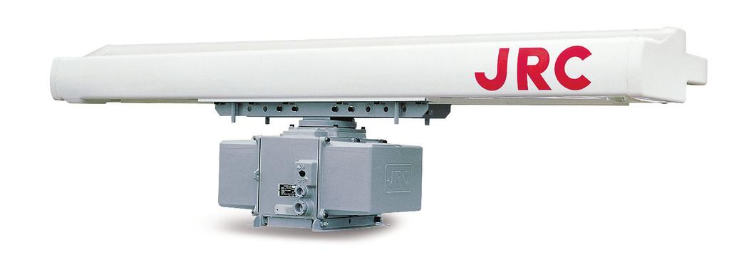 New X-band scanner NKE-2255 Newly added to the lineup of the JMR-5400 is the DC-powerered 25kW X-band scanner.