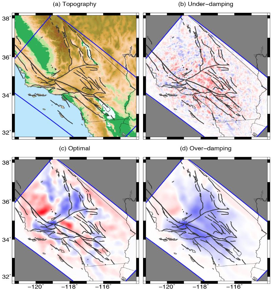 Science Impact 23 Many LSQR runs are required to find the optimal damping coefficients. It is now feasible for large scale seismic tomographic inversion thanks to the improved algorithm.