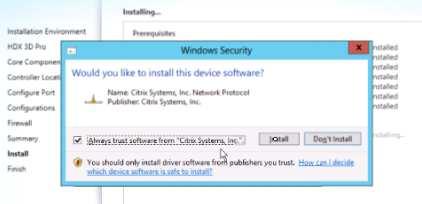 At some point, Windows security may ask you to confirm the device driver installation.