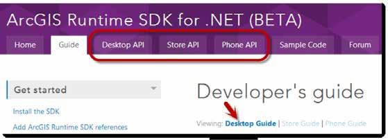 ArcGIS Runtime SDK for.net Developer s Guide http://developers.arcgis.