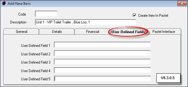 Day tariff has been selected for this "Item" since the "Monthly or Weekly Billed Item" checkboxes was not ticked in the "General" tab In Setup