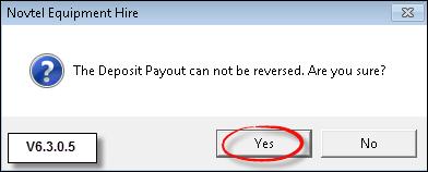 details pertaining to the "Payment Type" 2.