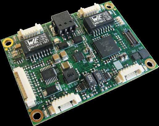 EMS4 Ethernet Motor Supervisor The EMS4 card is a 32-bit Arm Cortex-M4 embedded microcontroller based device designed for managing several communication channels in robotic applications.