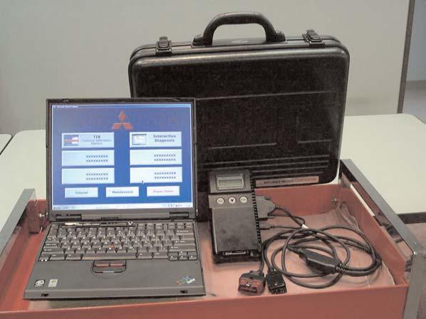 MUT-III DESCRIPTION MUT-III is a Laptop Computer-based Scan Tool with an intermediary VCI (Vehicle Communication Interface).